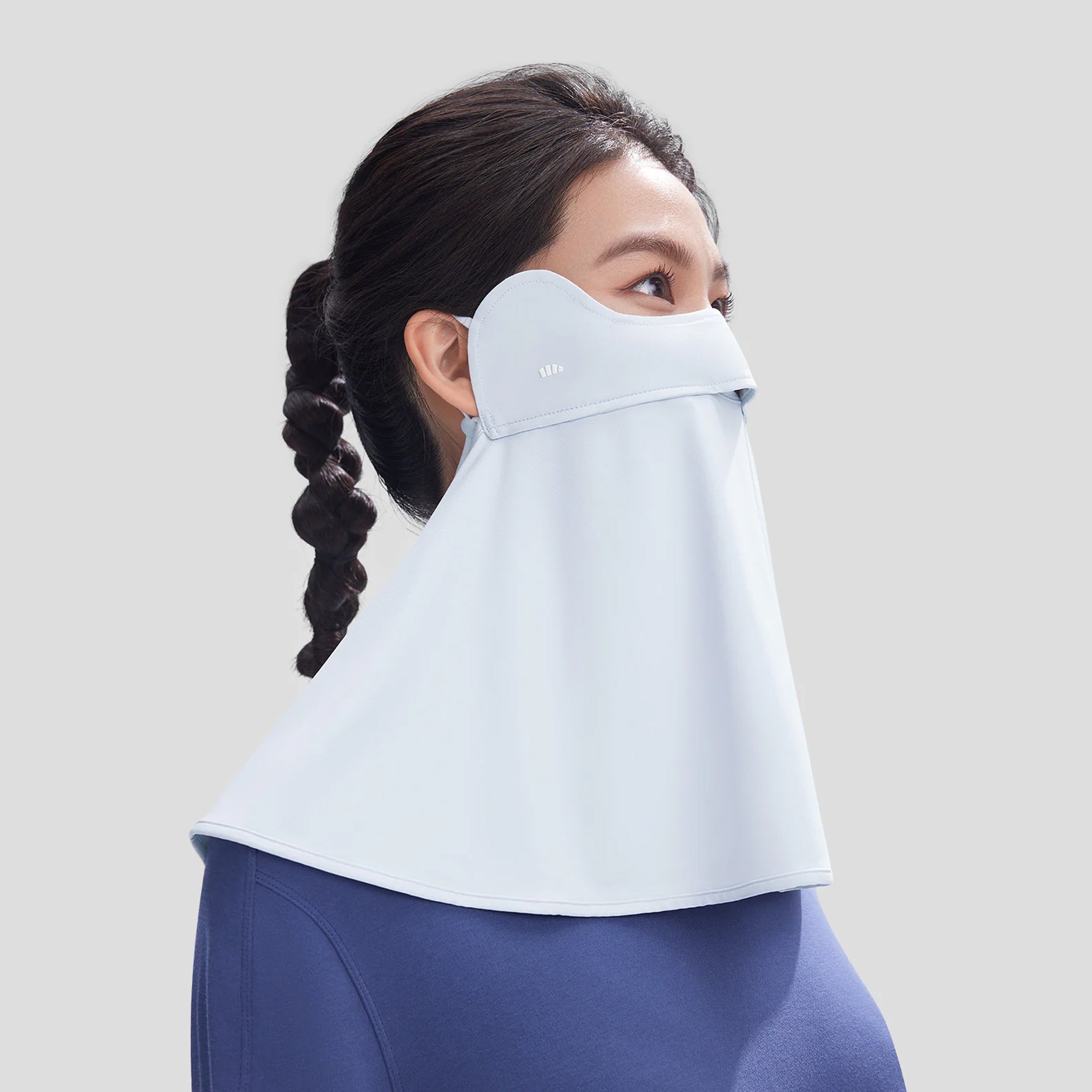 Beneunder Balle Women's Sun Protection Mask - Grey - Erthe Golf