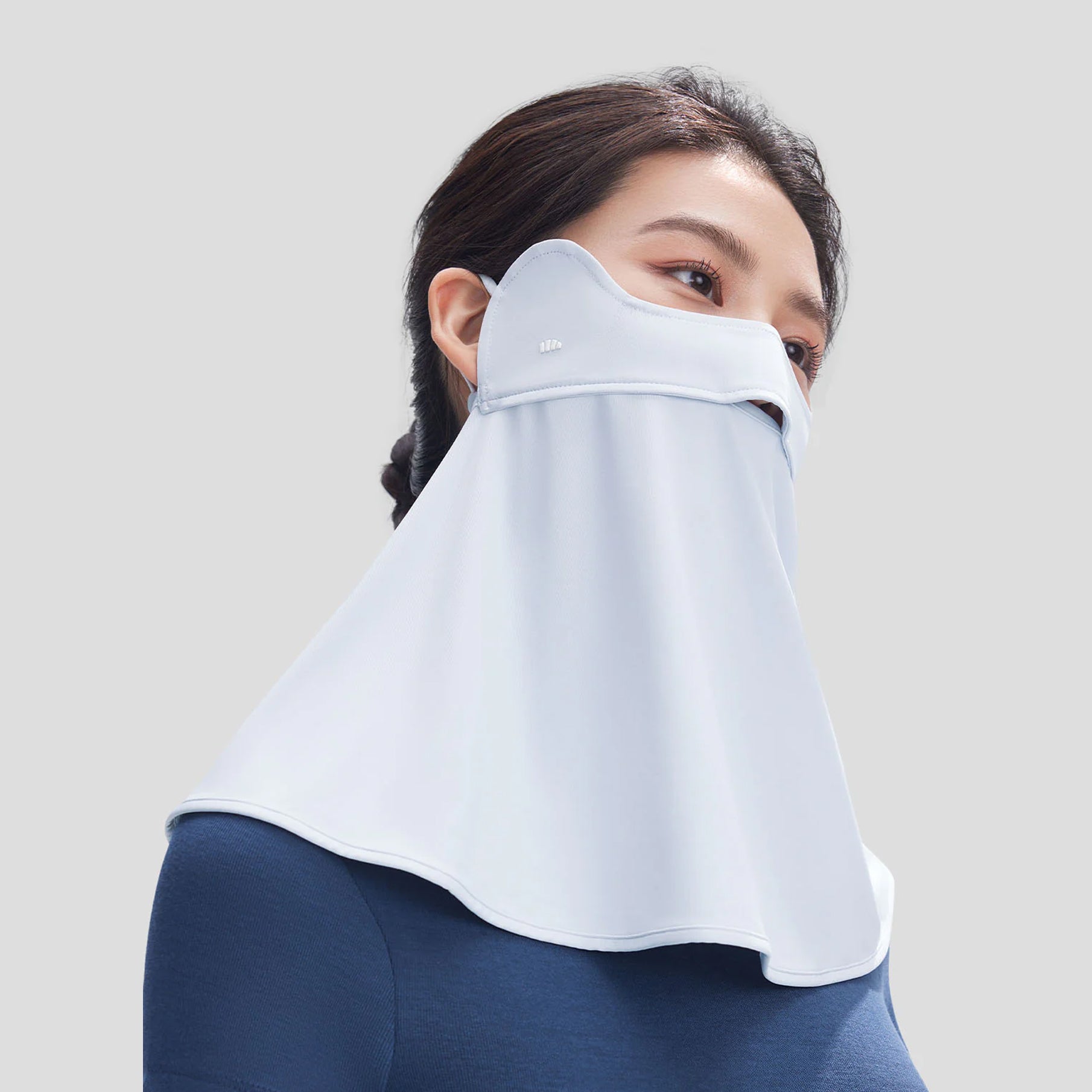 Beneunder Balle Women's Sun Protection Mask - Grey - Erthe Golf