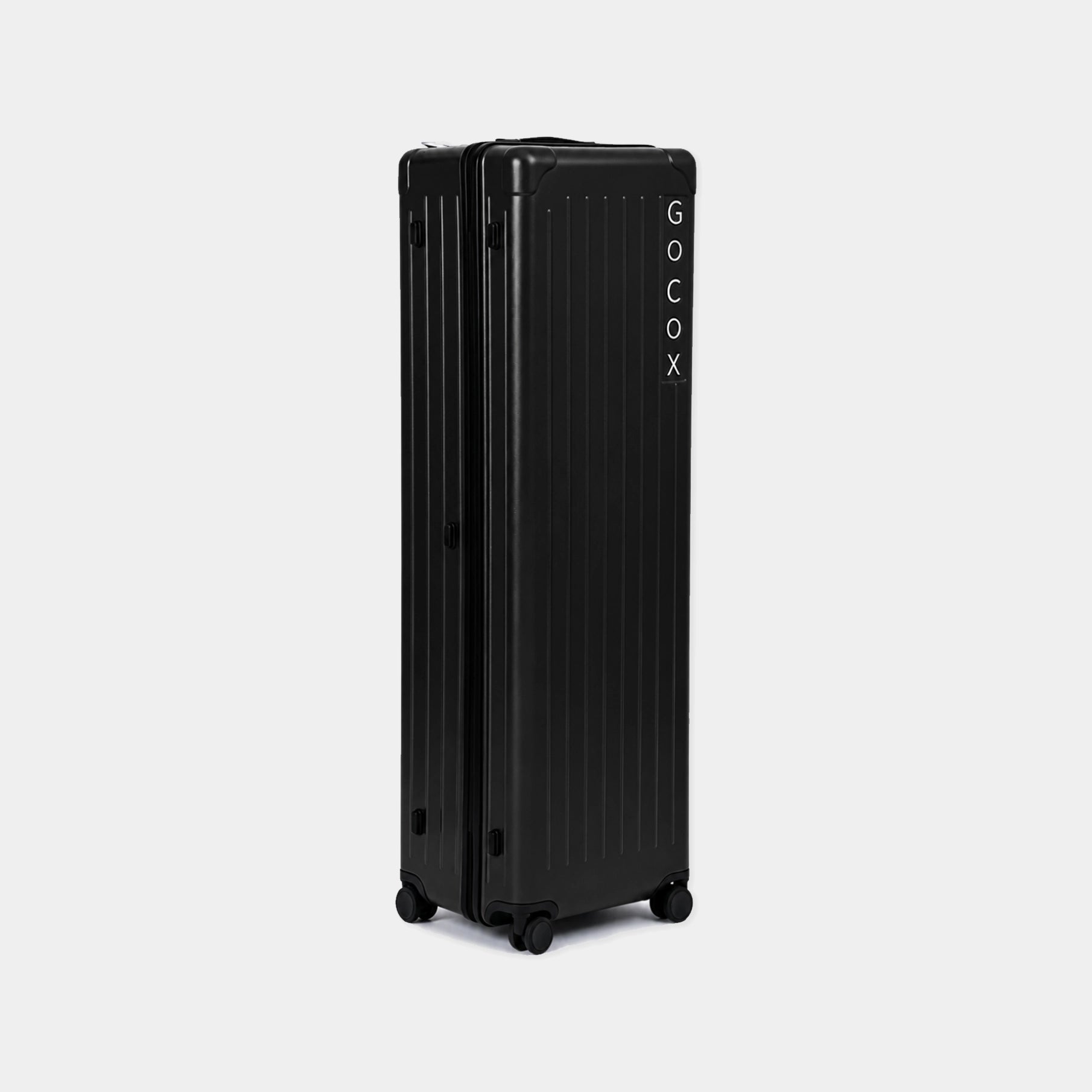 Black travel case with 'GOCOX' branding on a white background