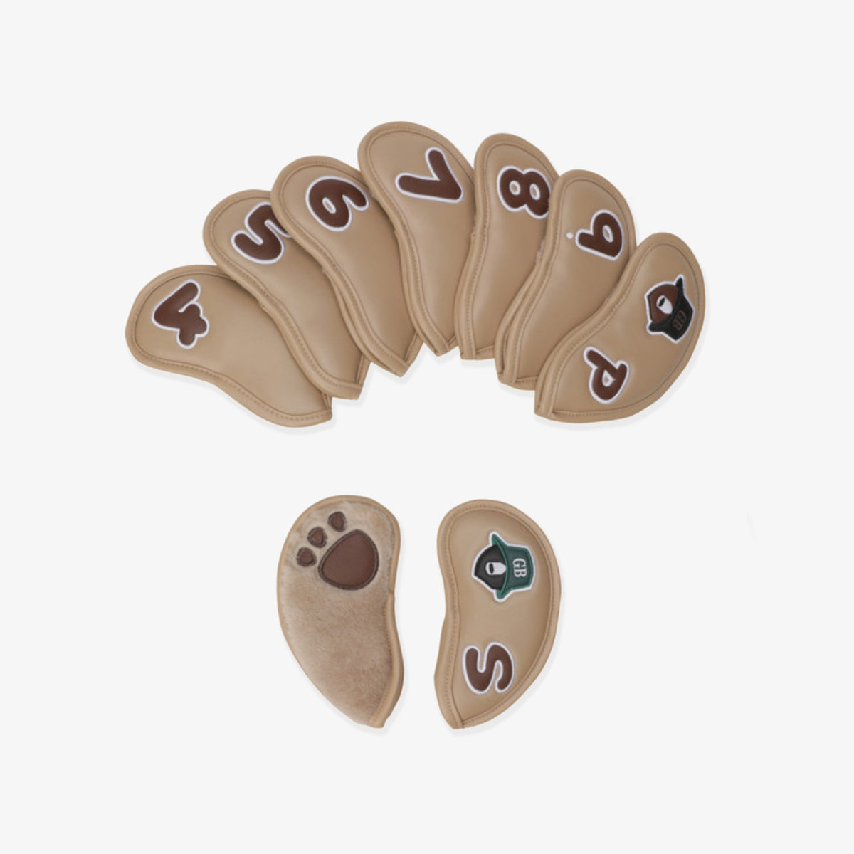 Bear Iron Cover - Brown - Erthe Golf