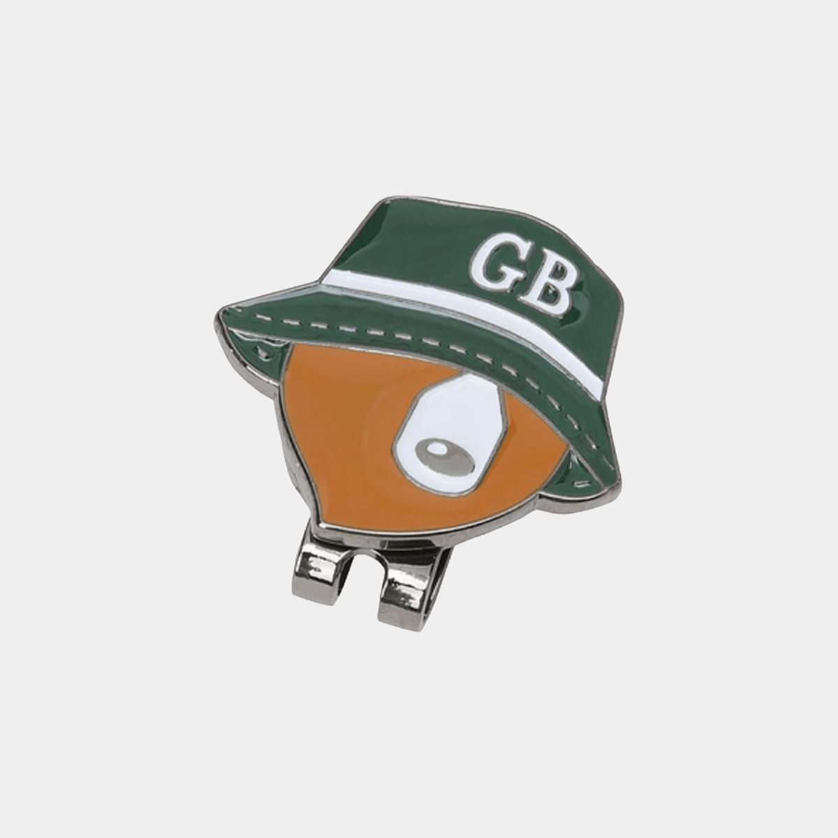 Bucket Bear Ball Marker - Green - Erthe Golf