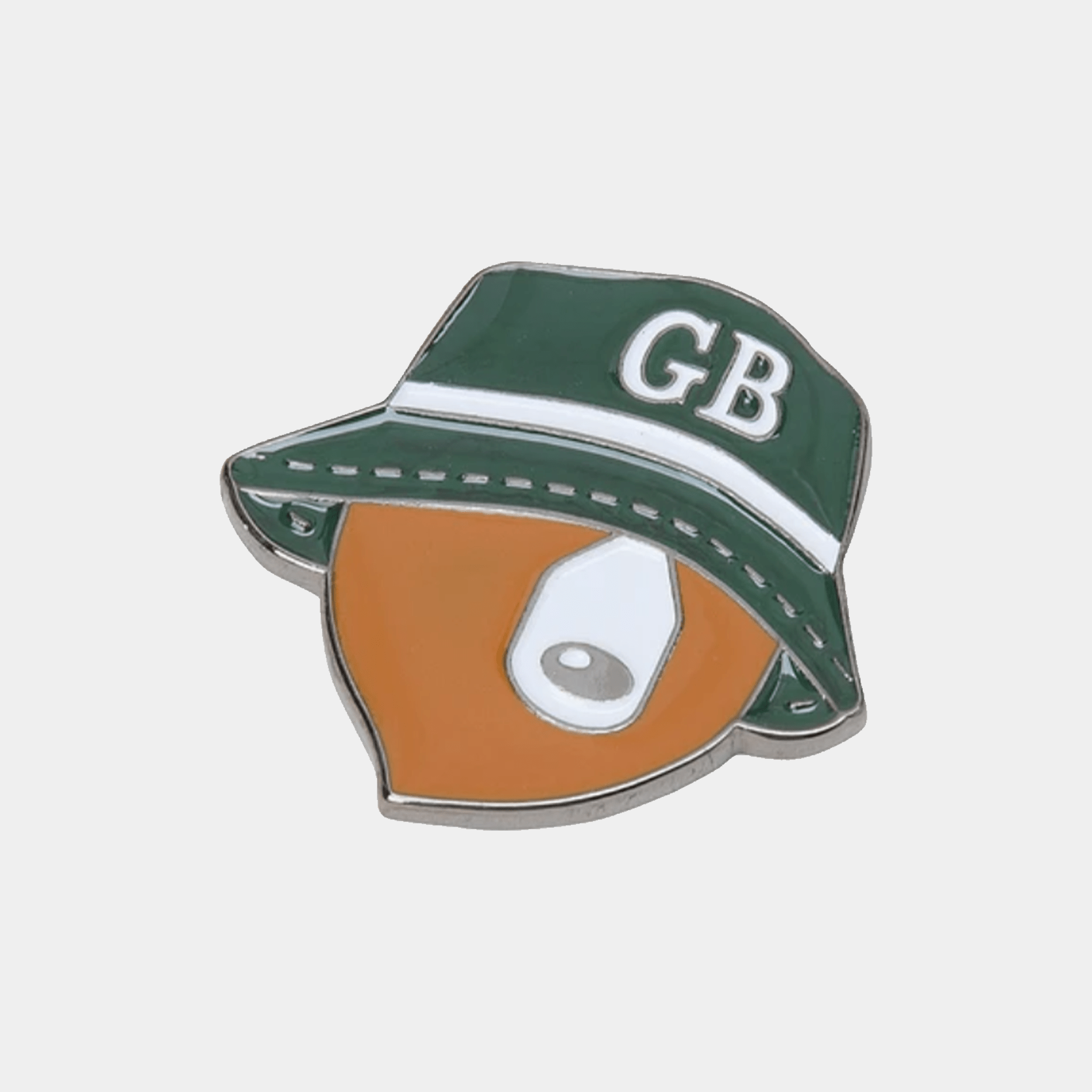 Bucket Bear Ball Marker - Green - Erthe Golf