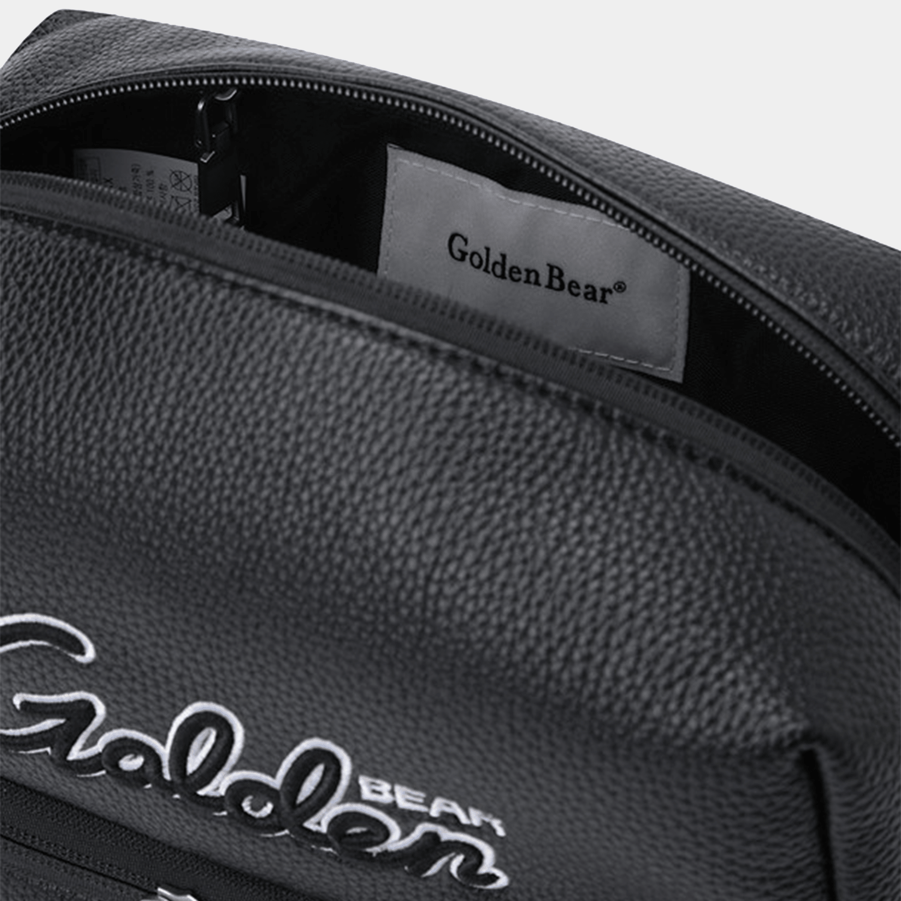 Golden Bear Color Block Multi Pouch - Black | Erthe Golf