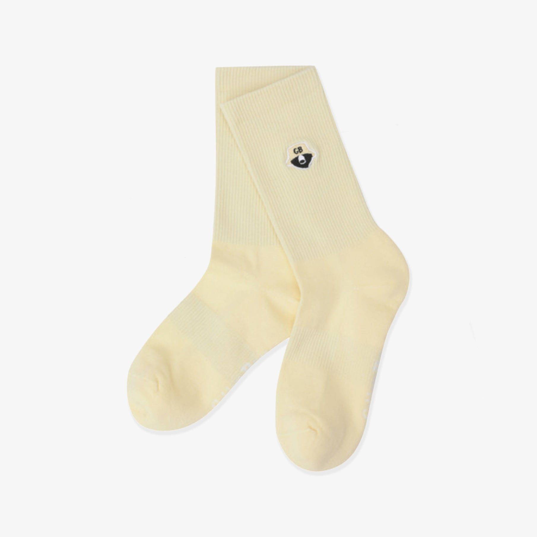 Women's Bucket Bear Color Socks - Yellow - Erthe Golf