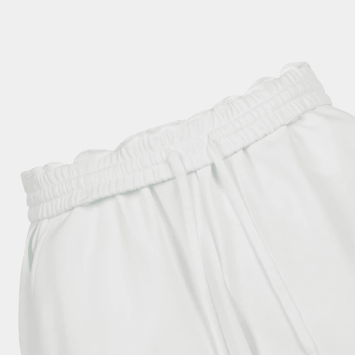 Women's Open Collar Short Sleeve Sweat Shirt Set - White - Erthe Golf