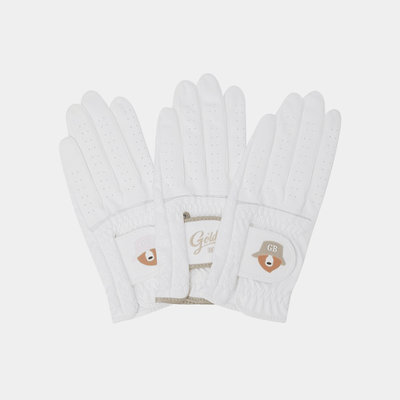 Women's Women's 3 - Pack Gloves - White - Erthe Golf