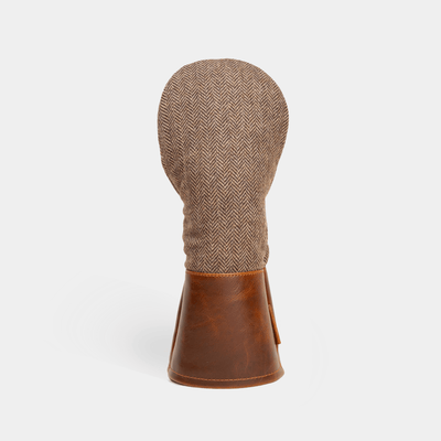 Savile Driver Head Cover - Brown - Erthe Golf
