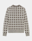 Men's Knit Crewneck - Cream - Erthe Golf