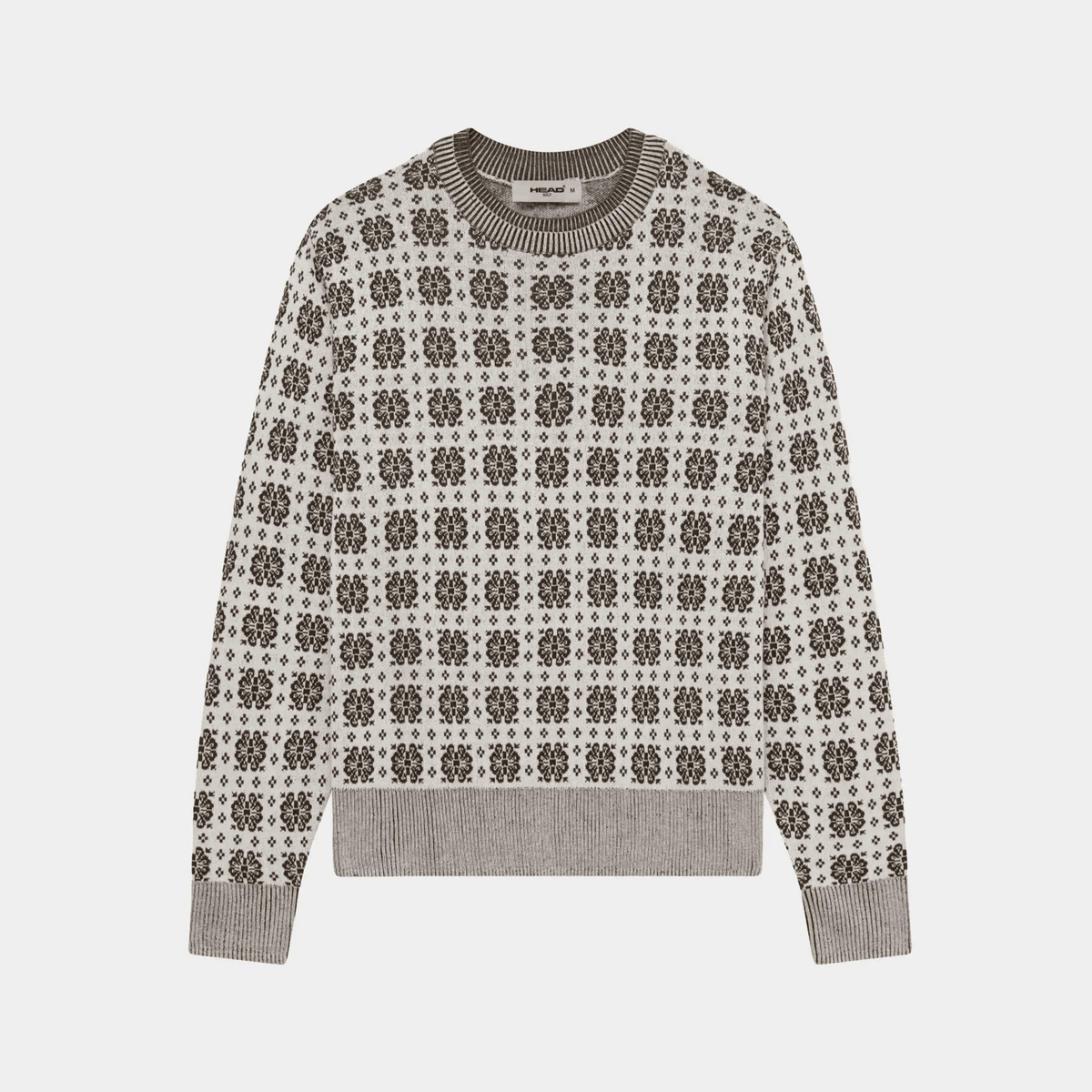 Men's Knit Crewneck - Cream - Erthe Golf