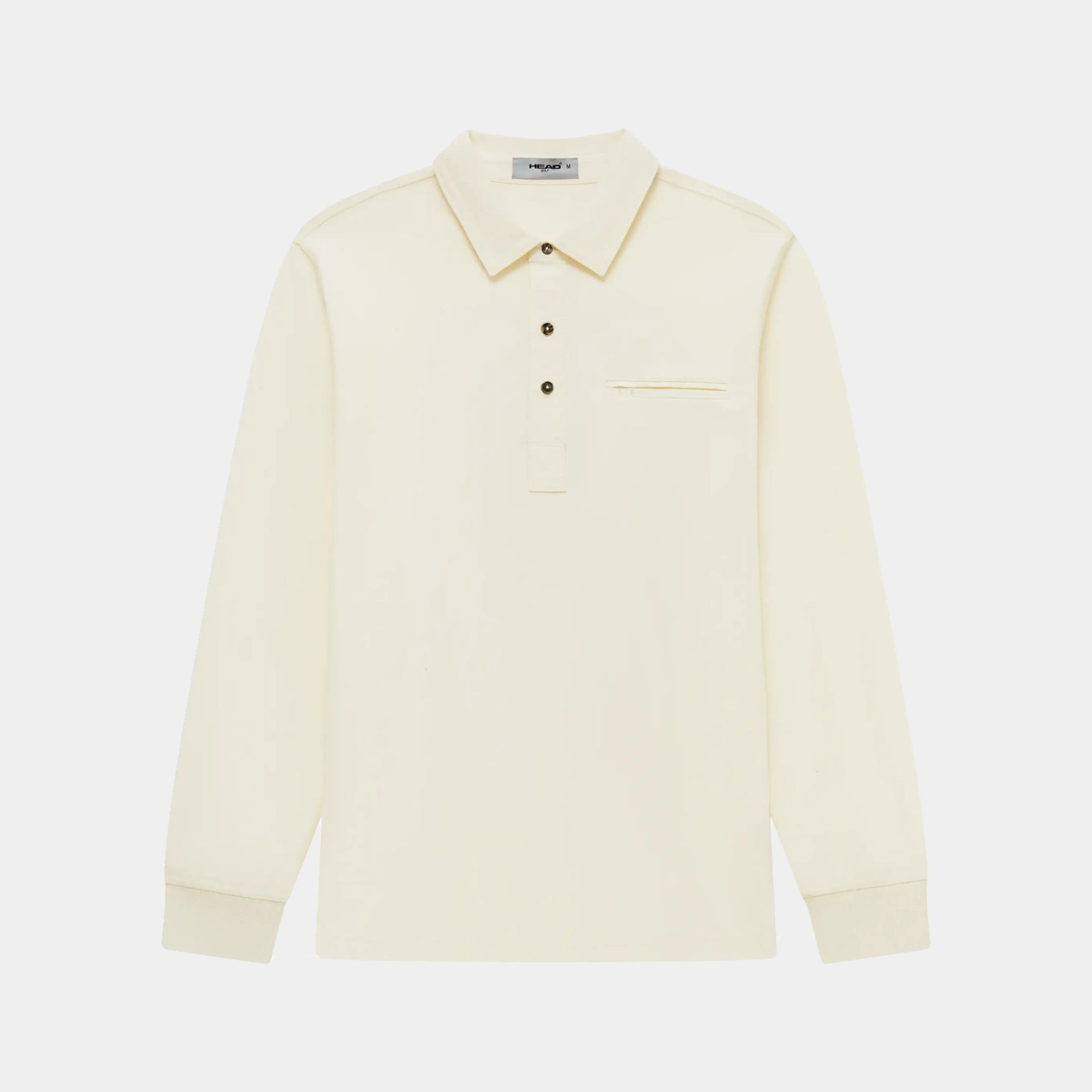 Men's Thermal Henley - Cream - Erthe Golf