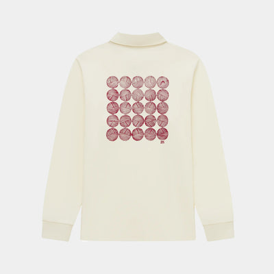 Men's Thermal Henley - Cream - Erthe Golf