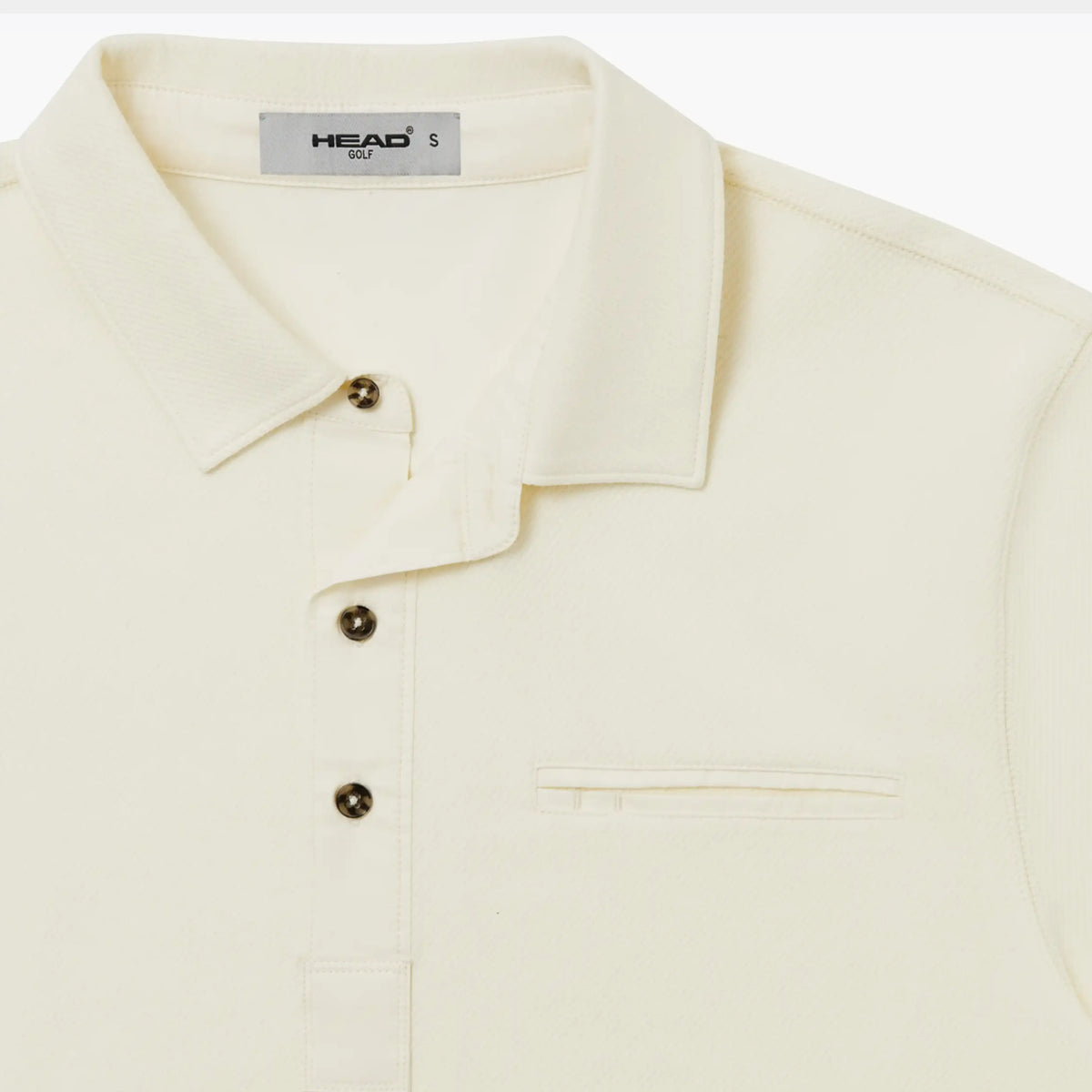 Men's Thermal Henley - Cream - Erthe Golf