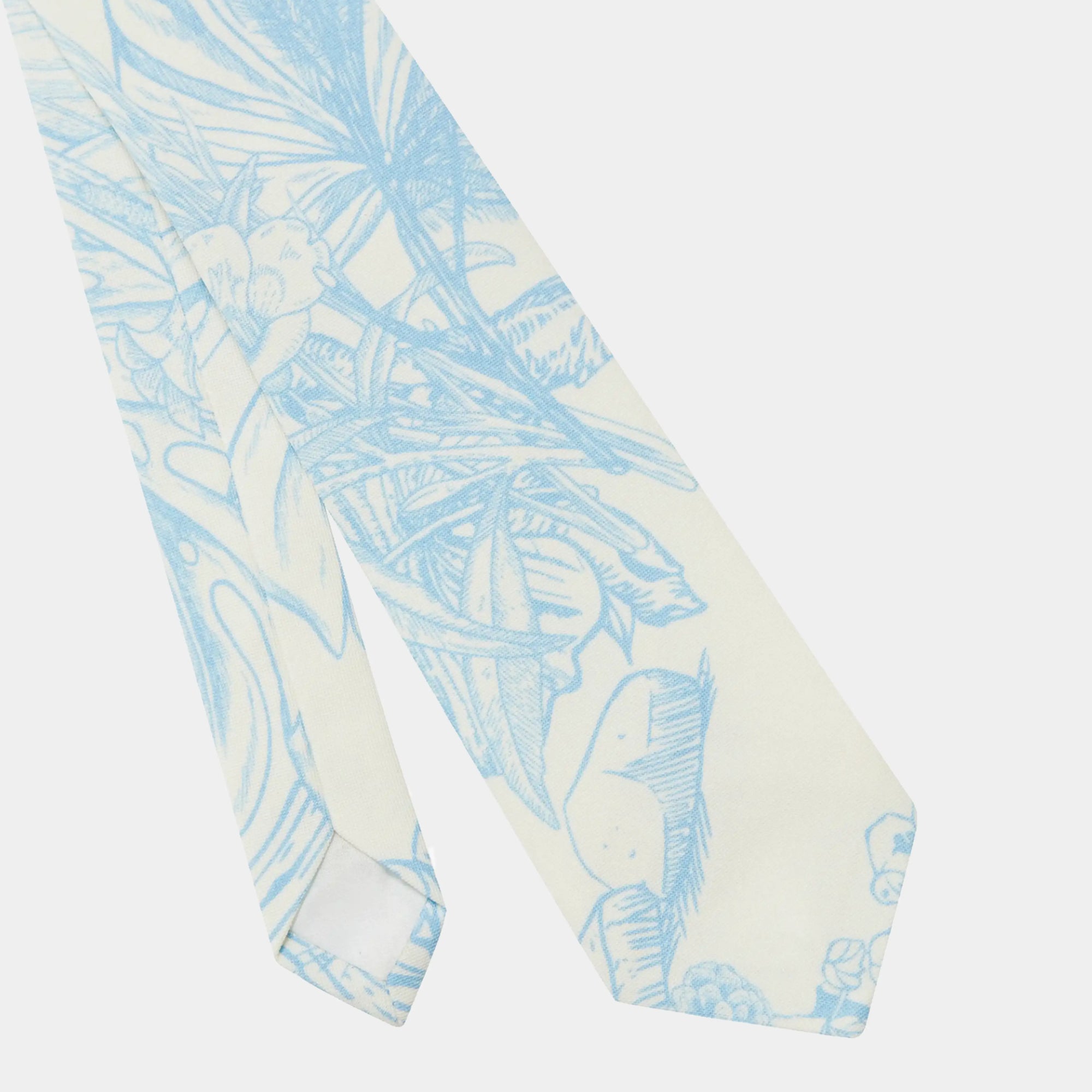 Necktie - White - Erthe Golf