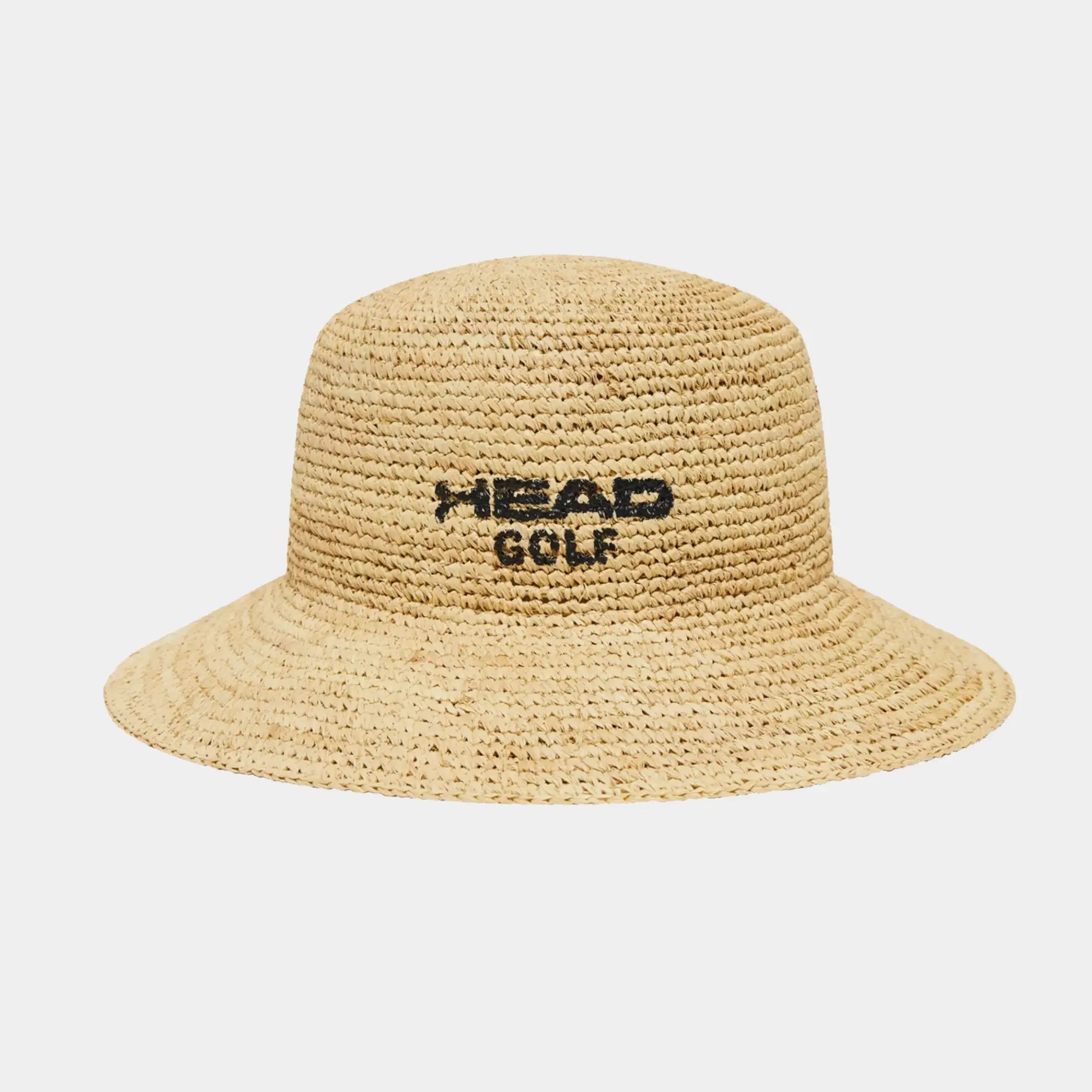 Raffia Bucket Hat - Beige - Erthe Golf