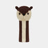 Squirrel Crochet Club Cover - Brown - Erthe Golf