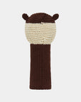 Squirrel Crochet Club Cover - Brown - Erthe Golf