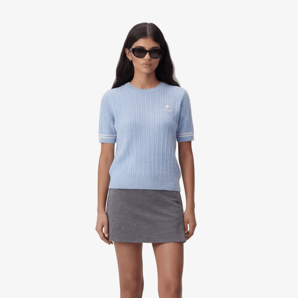 Women's Sweater - Blue - Erthe Golf