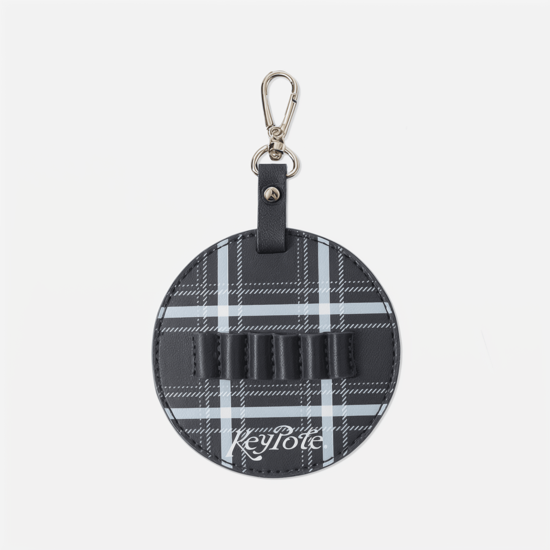 Women's Checkered Tee Holder - Navy Blue - Erthe Golf