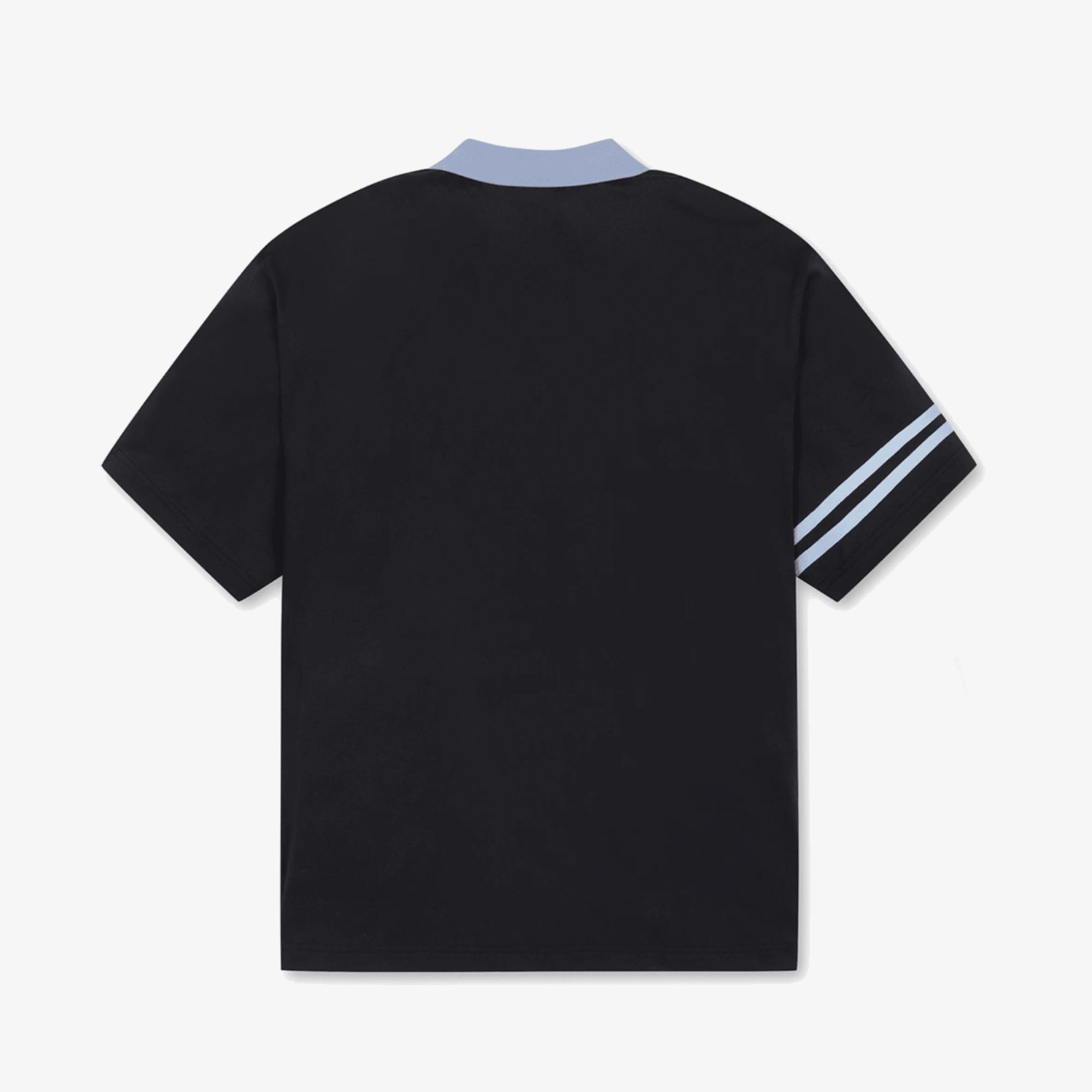 Men's Pique Polo Shirt - Black - Erthe Golf