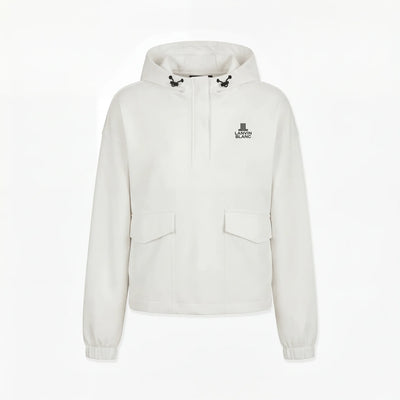 Women's Hooded Top - Off White - Erthe Golf