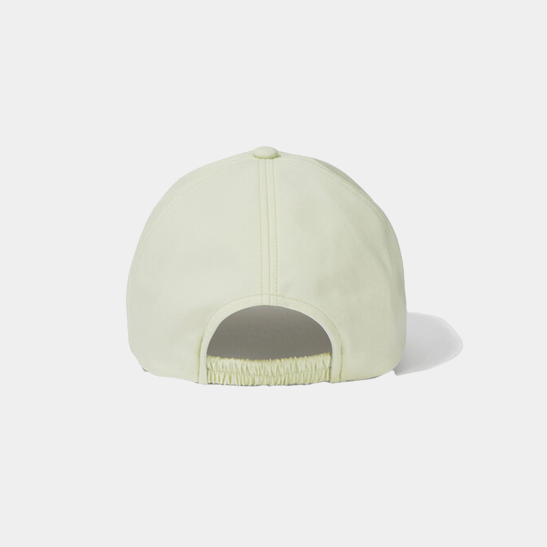 Light green baseball cap on a white background