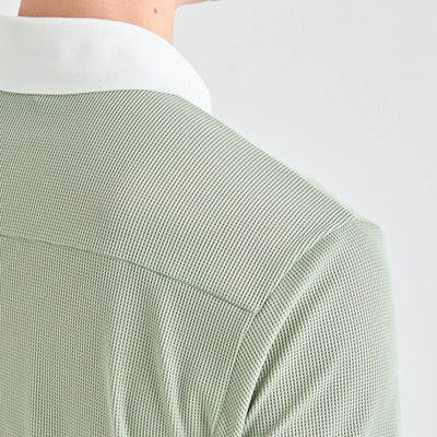 Men's Colorblock Polo - Khaki - Erthe Golf