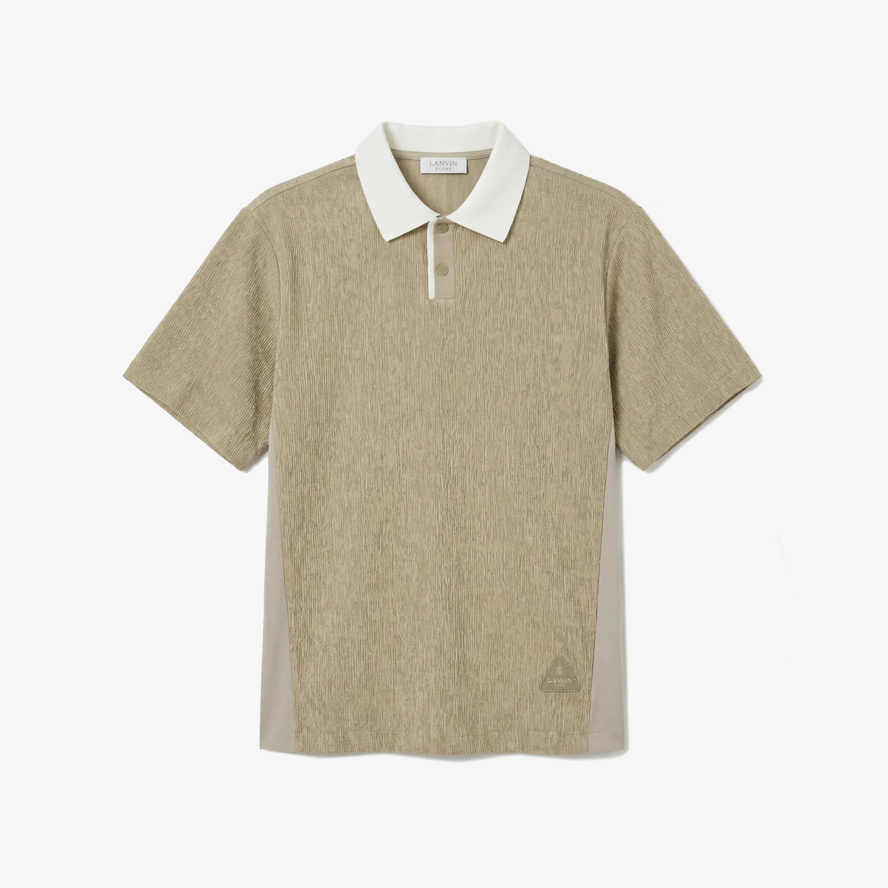 Men's Half Sleeve Top - Khaki Beige - Erthe Golf
