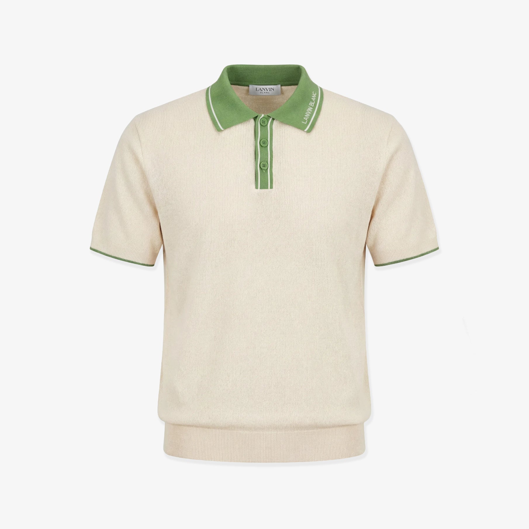 Men's Knit Top - Ivory - Erthe Golf