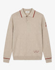 Men's Knit Top - Light Beige - Erthe Golf