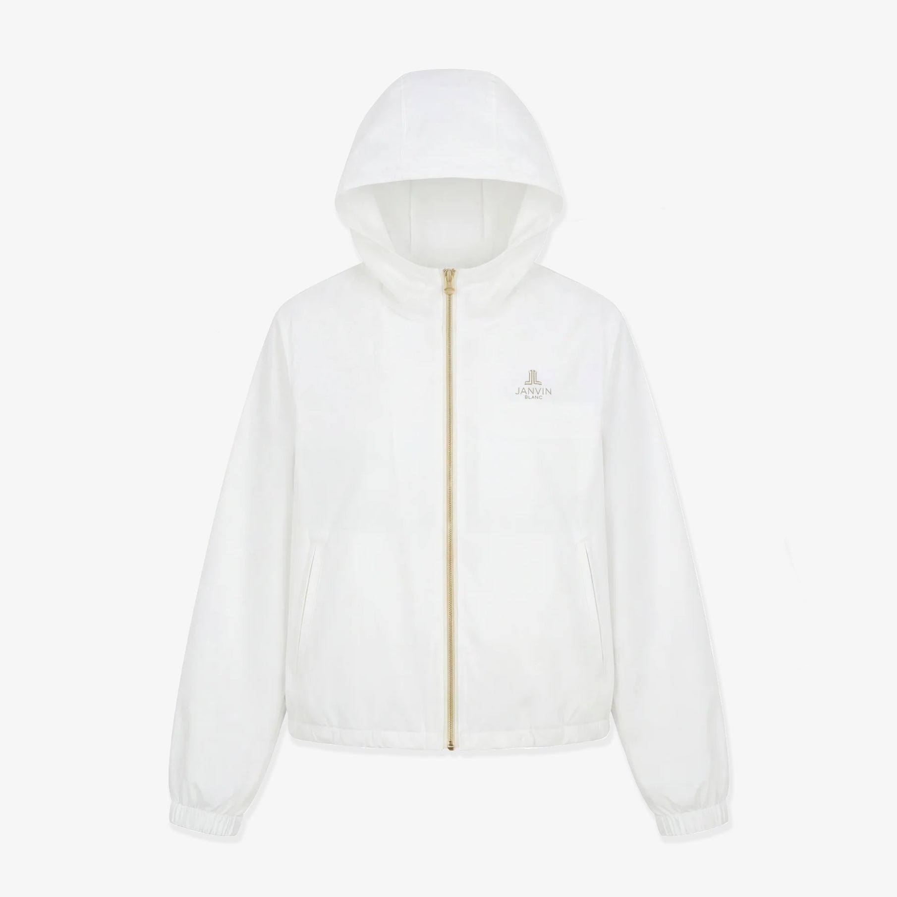 Women's Hooded Jumper - Off White - Erthe Golf