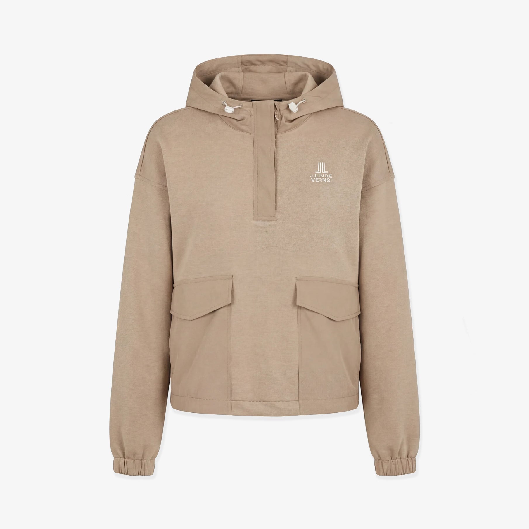 Women's Hooded Top - Camel - Erthe Golf