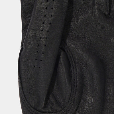 Women's Lambskin Golf Glove - Black - Erthe Golf