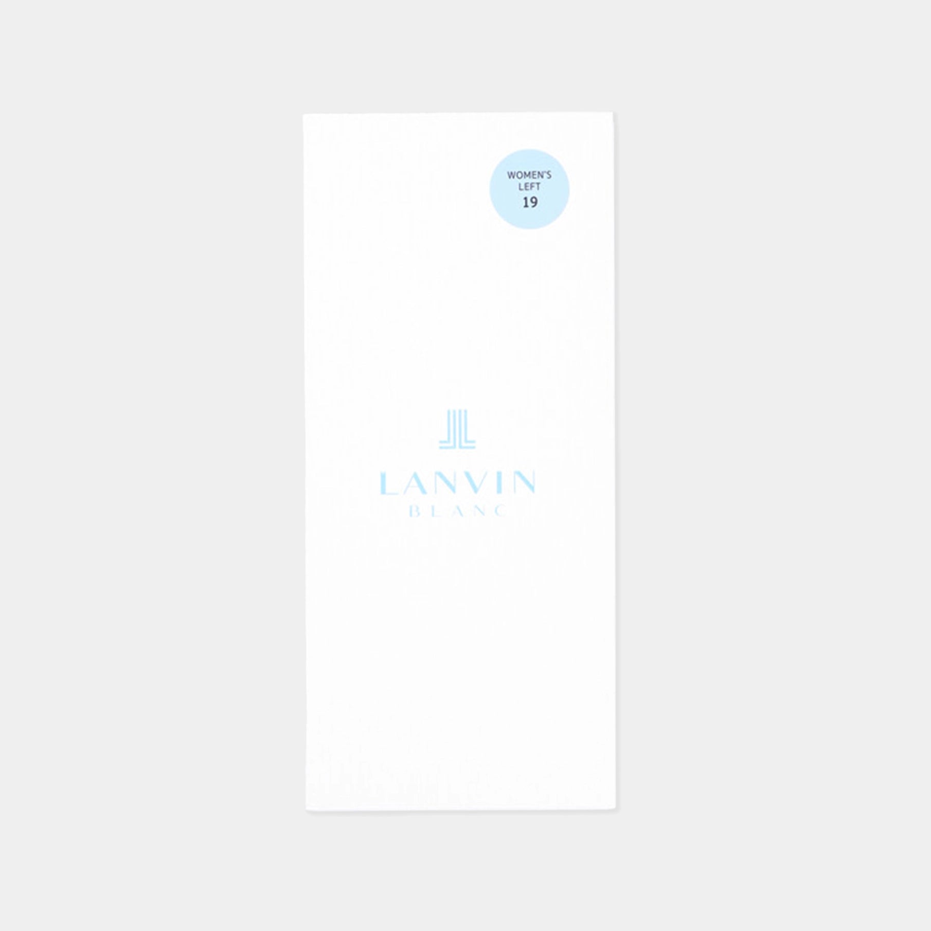 Lanvin product packaging on a light gray background