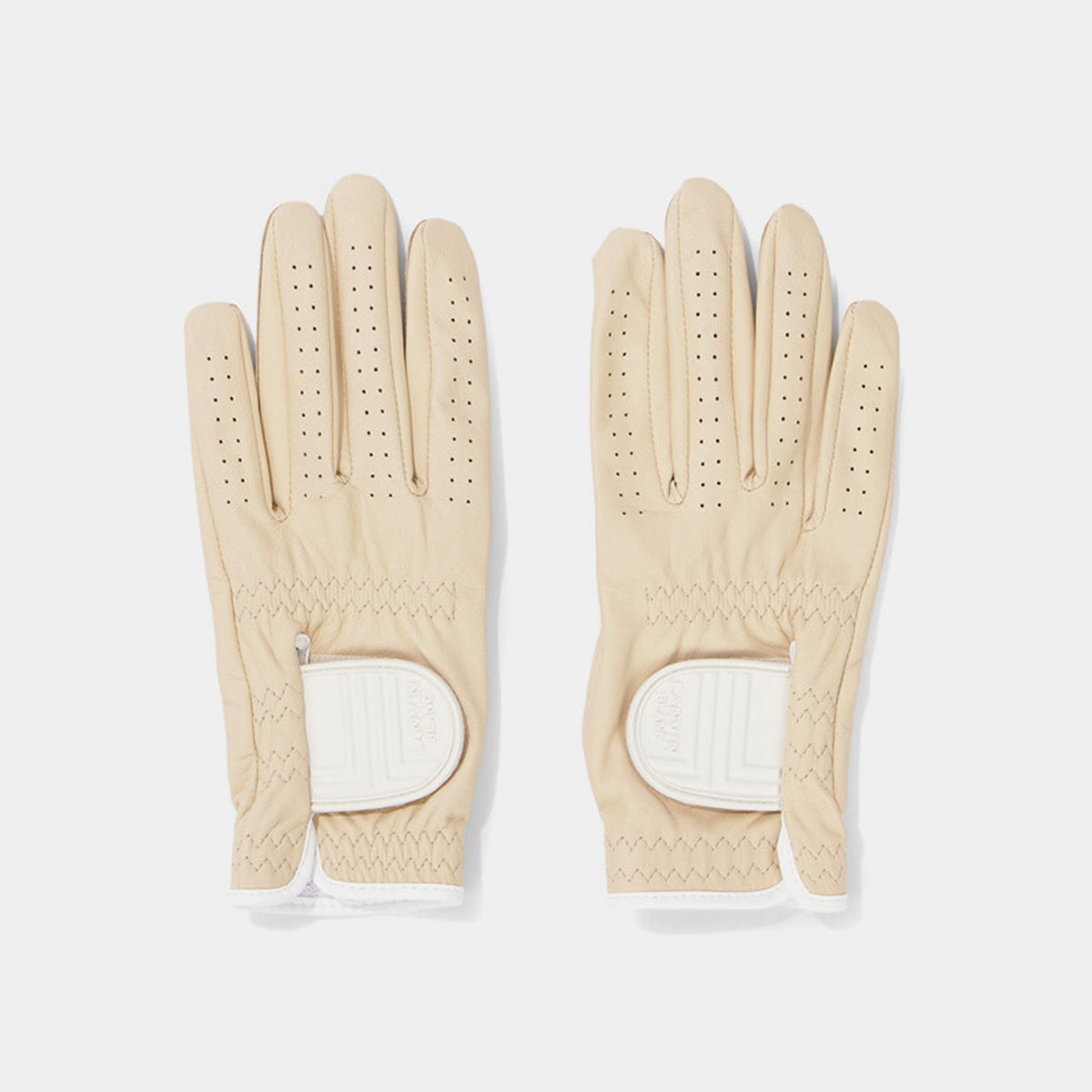 Women's Lambskin Golf Glove - Light Beige - Erthe Golf