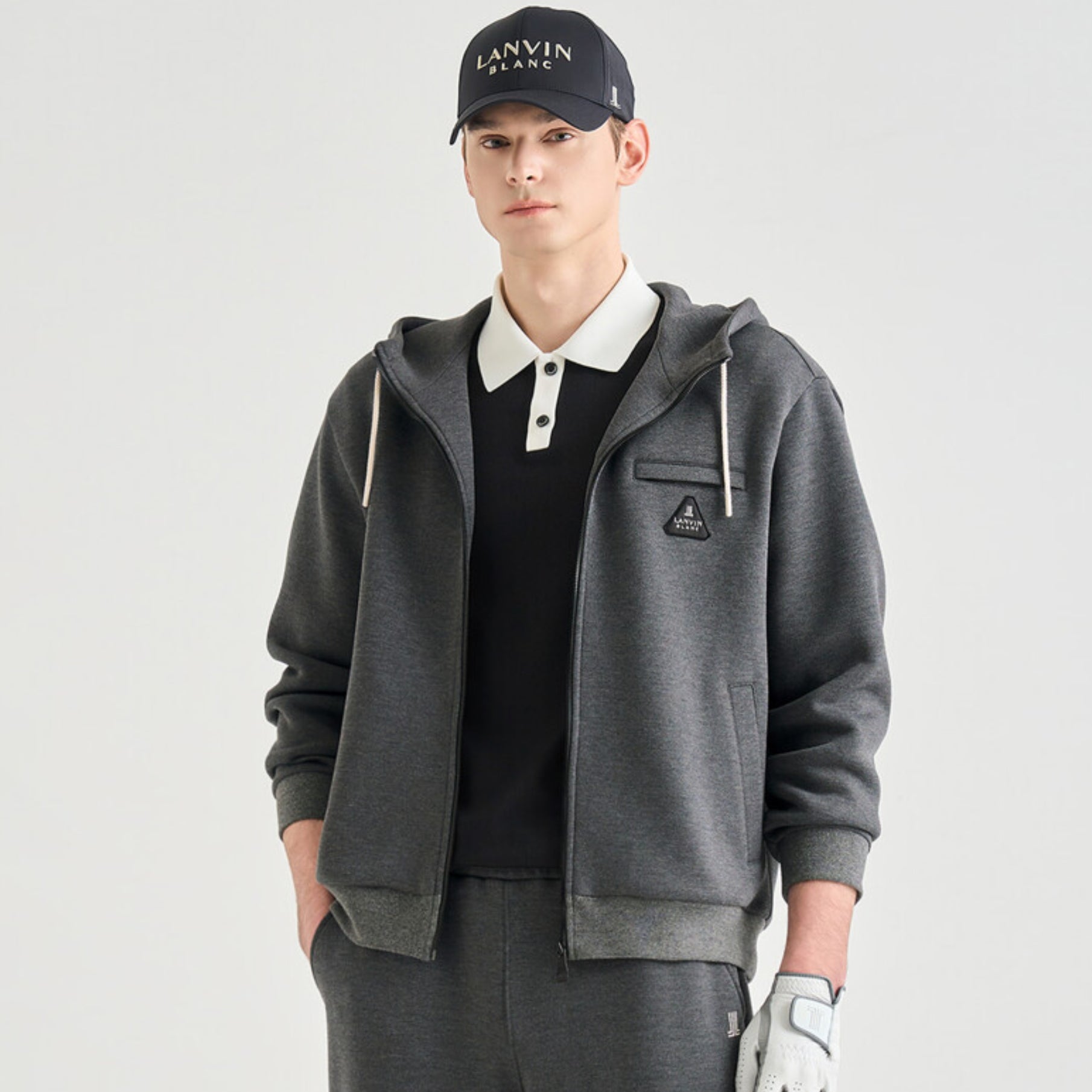 Men's Jumper - Charcoal Grey - Erthe Golf