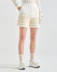 Women's Shorts - Oatmeal - Erthe Golf