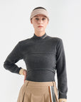 Lanvin Blanc Women's Sweater - Grey - Erthe Golf