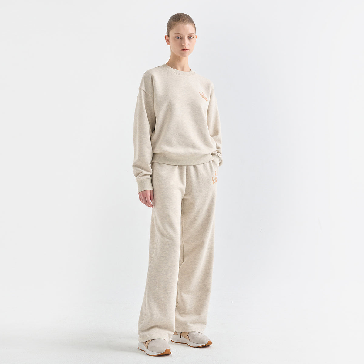 Lanvin Blanc Women's Sweatpants - Oatmeal - Erthe Golf
