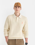 Lanvin Blanc Men's Sweater - Oatmeal - Erthe Golf
