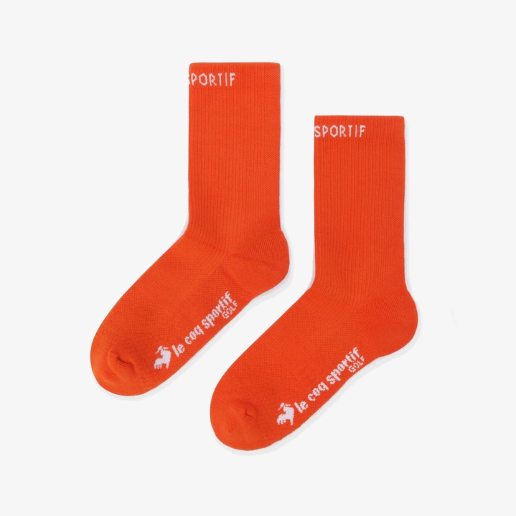 Women's Crew Socks - Orange - Erthe Golf