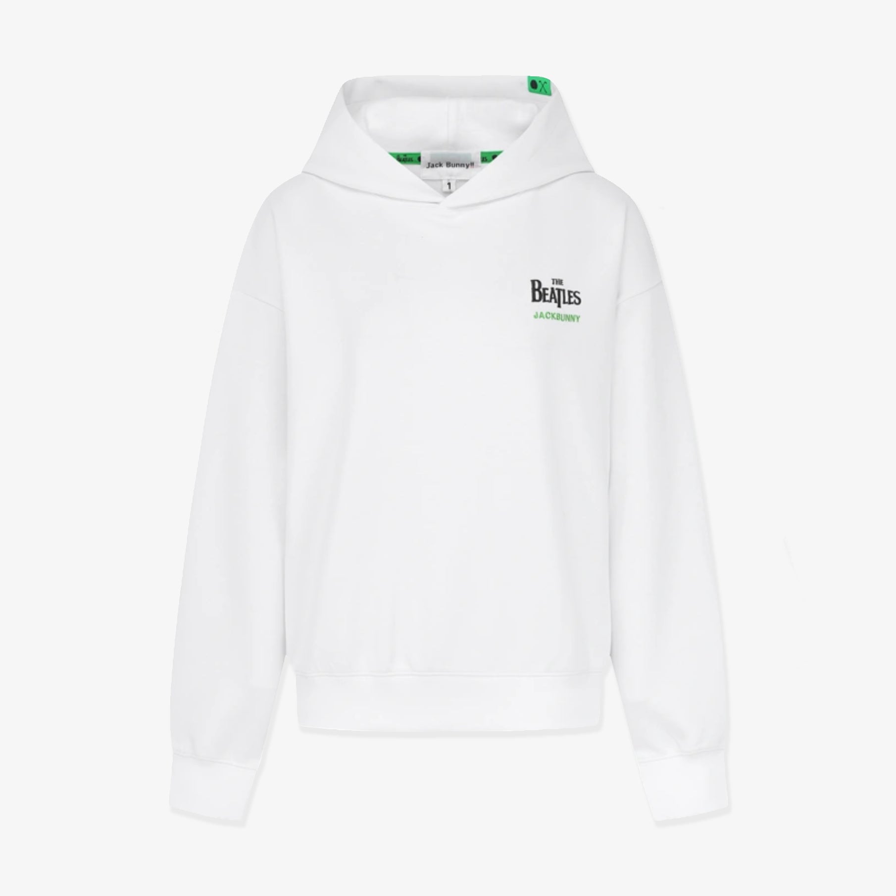 Women's Jack Bunny Beatles Hooded T-Shirt - White - Erthe Golf