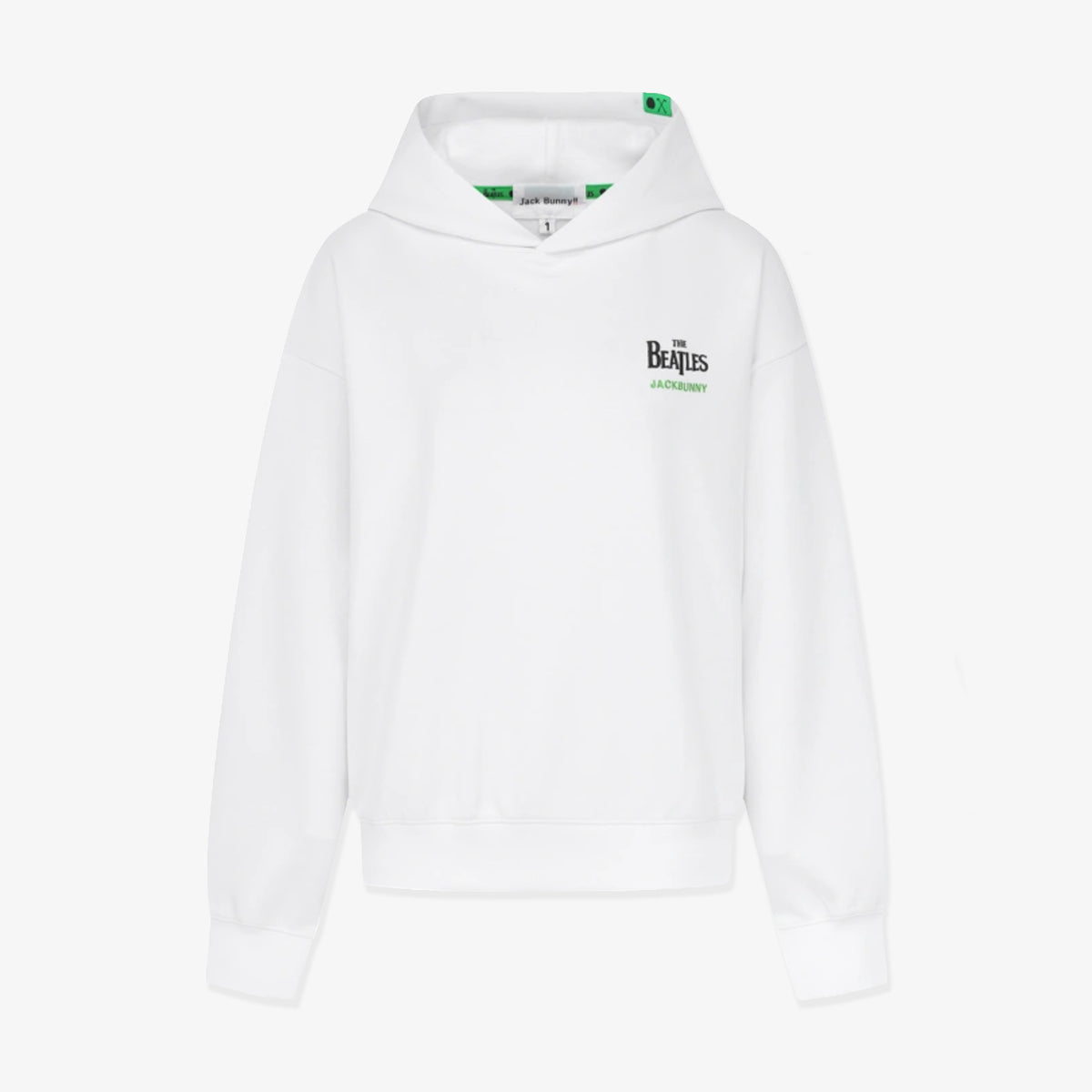 Women's Jack Bunny Beatles Hooded T-Shirt - White - Erthe Golf