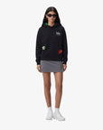 Women's Jack Bunny Beatles Hoodie - Black - Erthe Golf