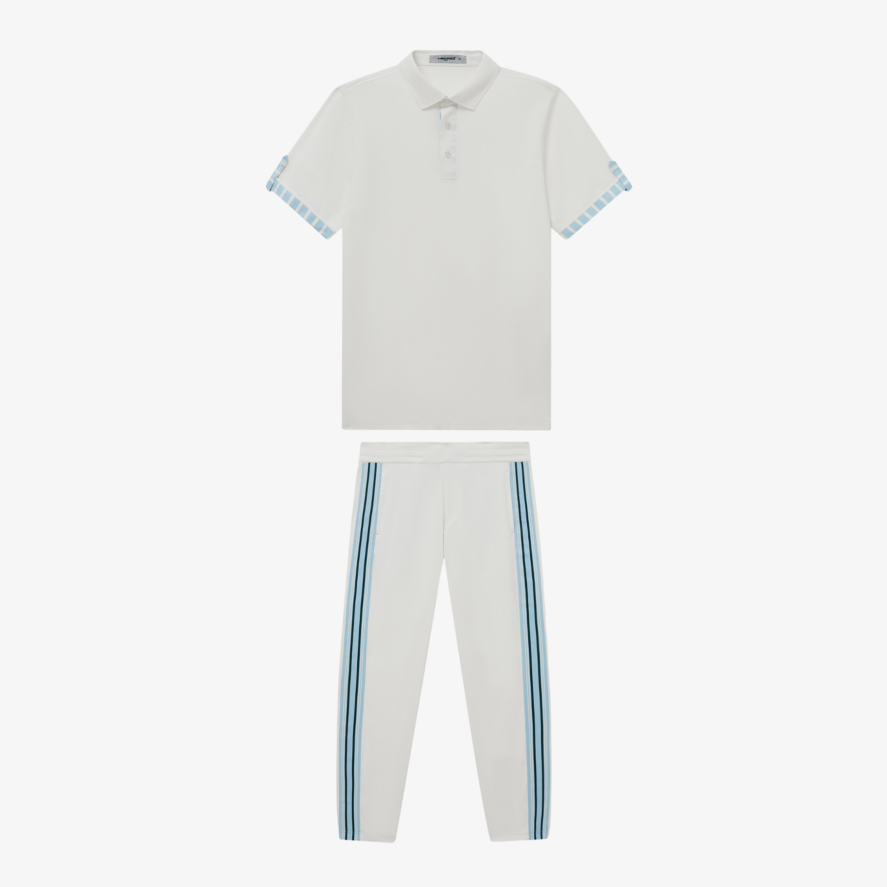 Head Golf Men Blue Stripes Set - White - Erthe Golf