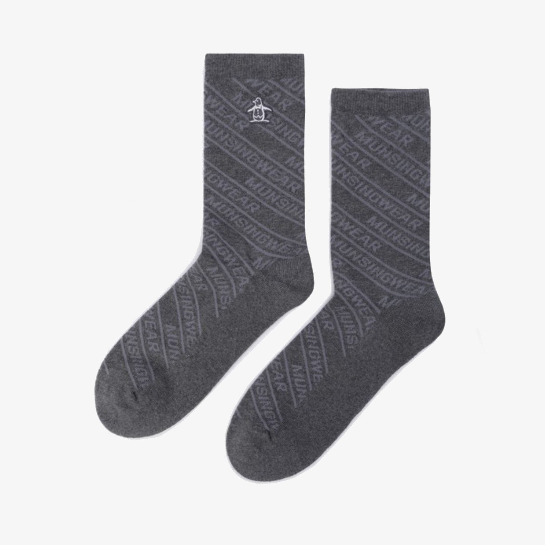 Men's Colored Sock - Melange Gray - Erthe Golf