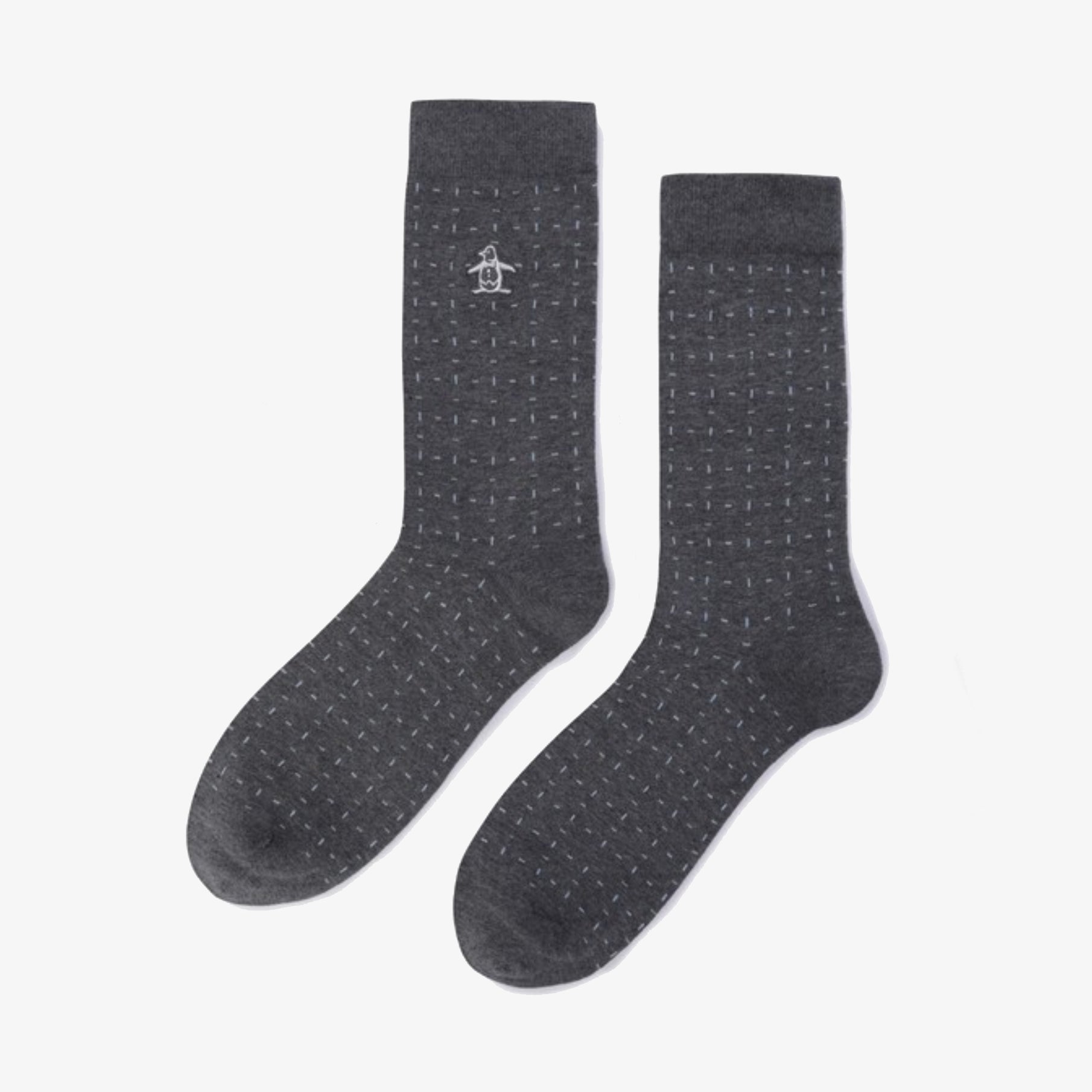 Men's Gentleman Socks - Melange Gray - Erthe Golf
