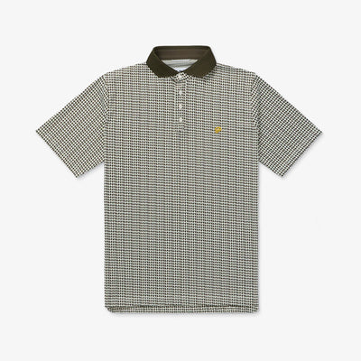 Men's Up & Down Polo - Olive - Erthe Golf
