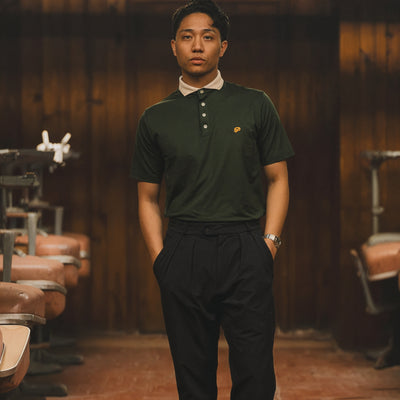 Men's Athlete Polo - Green - Erthe Golf