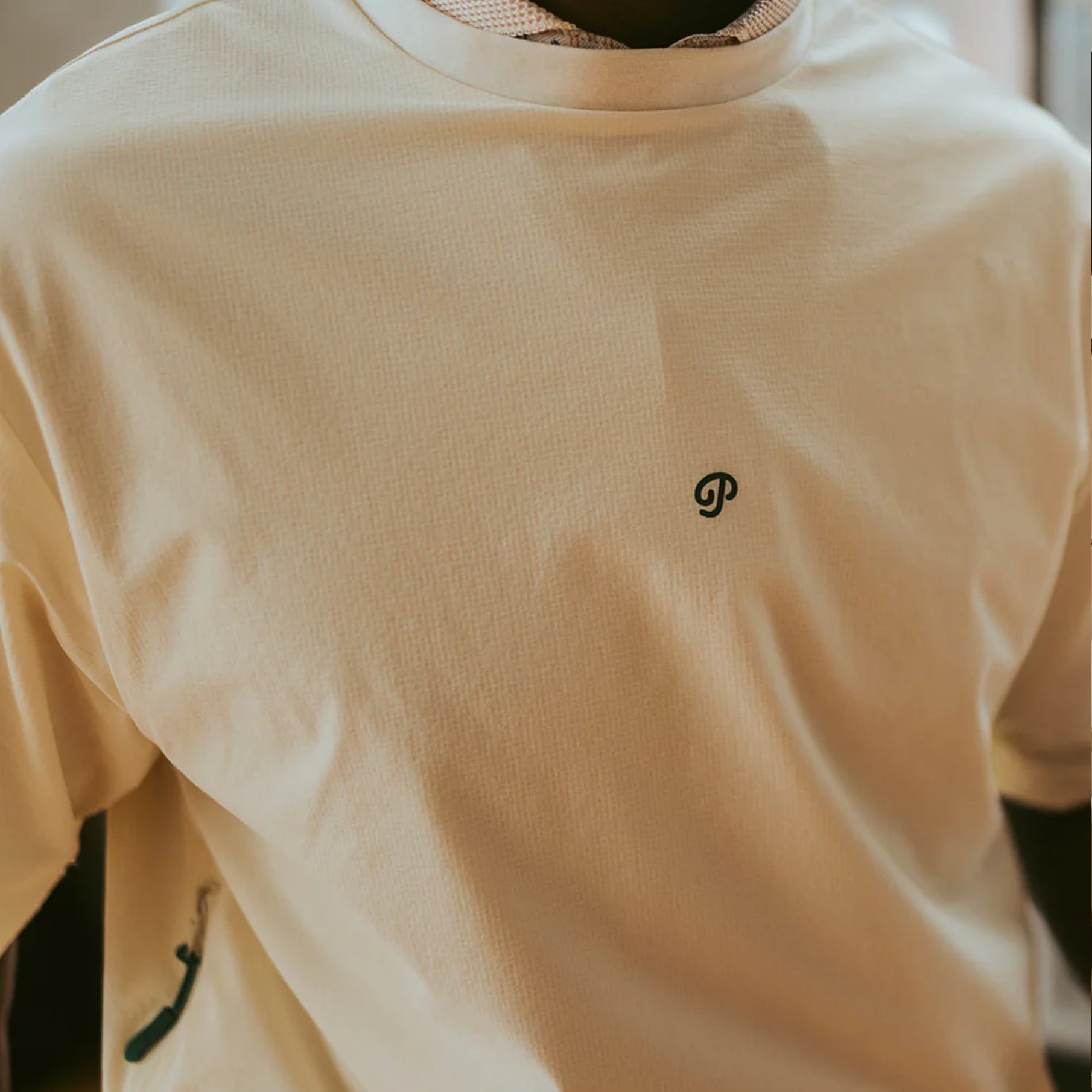 Men's Swing Shirt - Cream - Erthe Golf