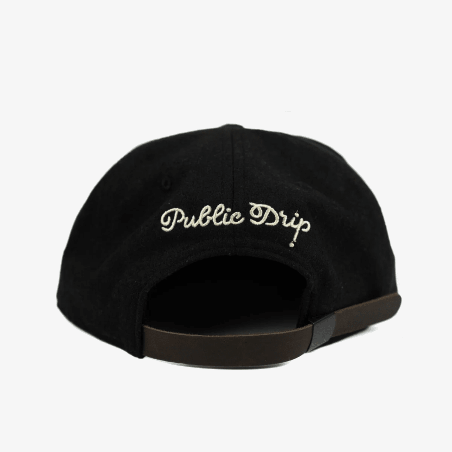 Public Drip Classic Baseball Cap - Black | Erthe Golf
